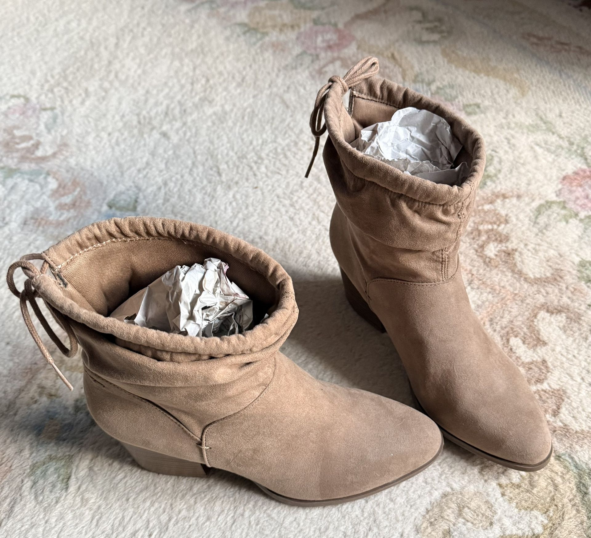 Justfab "Lesley" Suede Boots