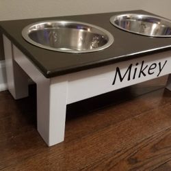 Dog Feeder Raised 8, 10, &12 Inch High Available