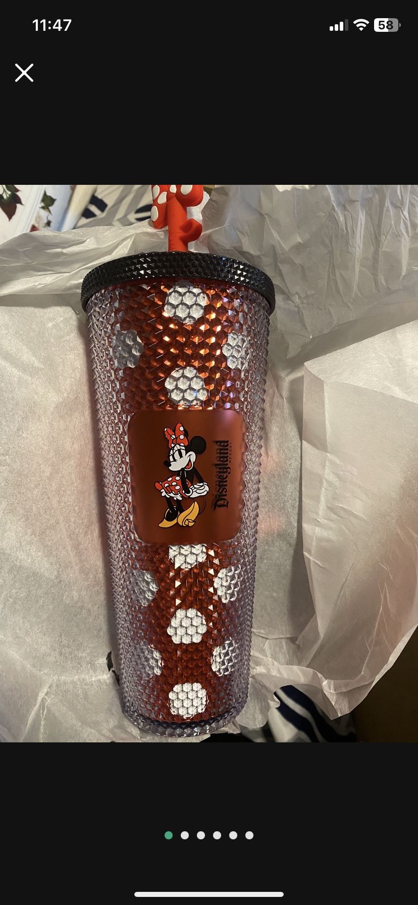 Disney Minnie Starbucks Cup