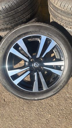 4 rims and tires