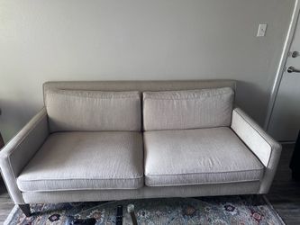 Tan washable couch