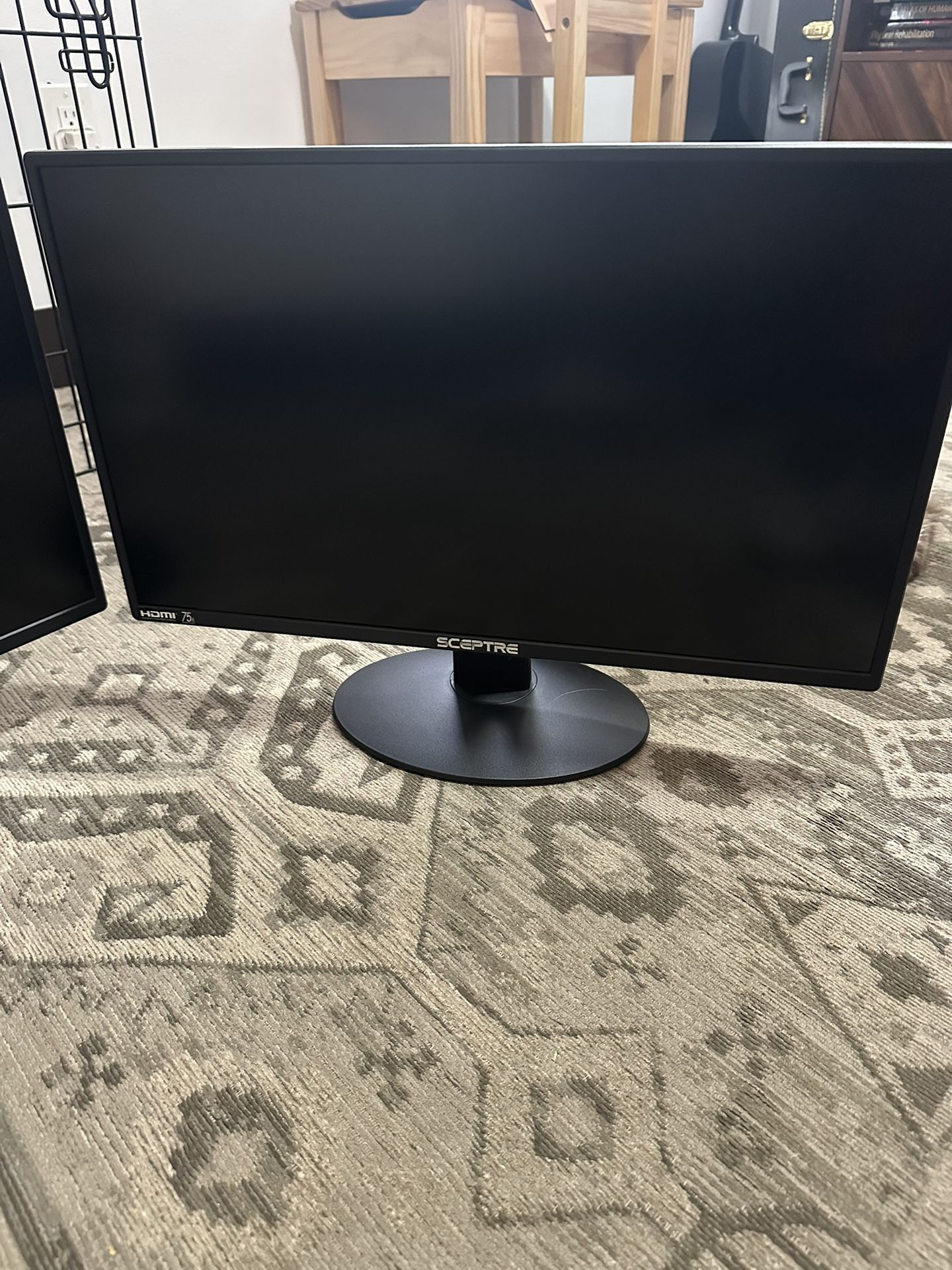 Sceptre 27in Dual Monitors