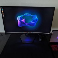 Dell - S3222DGM 32" LED Curved QHD Gaming Monitor