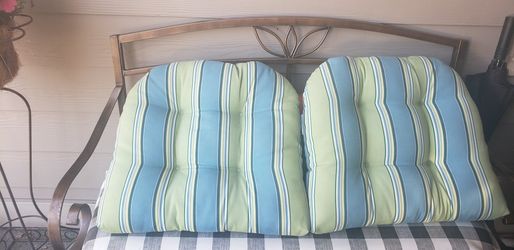 2 - Large Outdoor Chair Seat Cushions