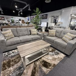 2 Pc Sofa And Loveseat 