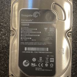 Seagate Barracuda  1TB/1000GB 7200 RPM 3.5" SATA DESKTOP Hard Drive