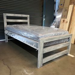 Twin Bed And Mattress 