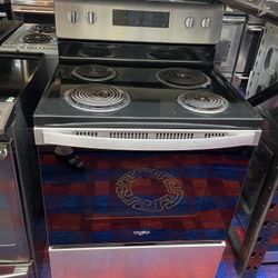 Whirlpool Electric Stove Stainless Steel 