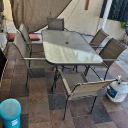 Patio Table And Chairs Set