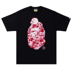 Bape X Pink Camo Size Large BRAND NEW 