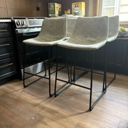 LumiSource Duke 26" Counter Bar Stools