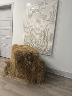 Rodeo Hay Stacks