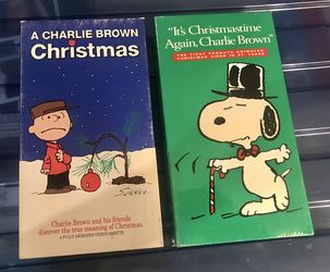 Vintage Peanuts Christmas VHS 1990’s One Sealed