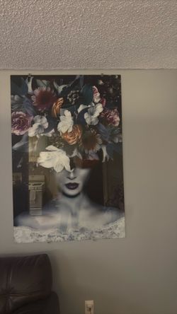 Glass wall art