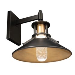 WAC Lighting WS-W43011 Black Sleepless Wall Light 3000K  LED Outdoor Wall Sconce 11" In/Out Wall dweLED WS-W43011-BK-AB