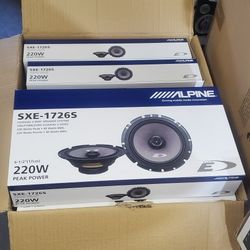 ALPINE 6 1/2 DOOR SPEAKERS
