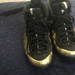Nike Foamposite Pro Gold (Size 10) Male