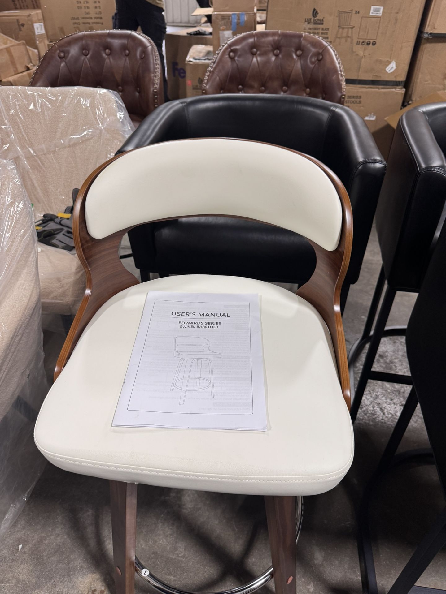 Solid Wood Dining Chair (3 Chairs)