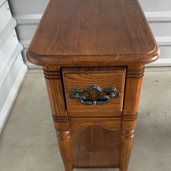 JoFran Solid Oak End tables- (Set of 2) 