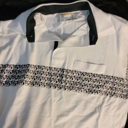 Men's London Fog short-sleeved dress shirt