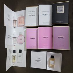 New Chanel Mini Travel Perfums Bundle Lot Of 10pcs