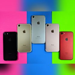 iPhone 7. Factory Unlocked. In 32GB & 128GB. Like new condition. Warranty included.