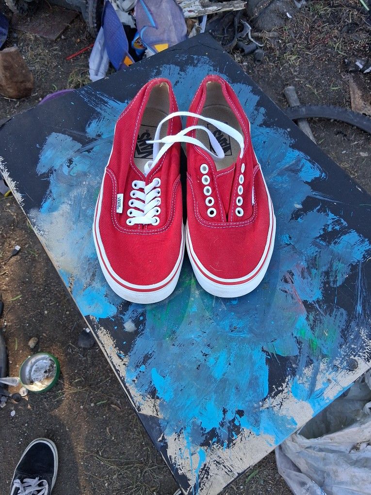 Red Vans