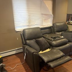 3 seater electric reclining sofa.