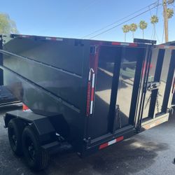 8x12x4 Smooth Dump Trailer 