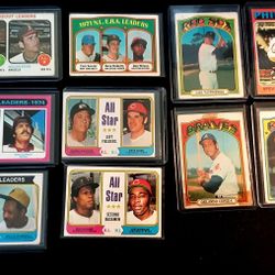 Lots Of 70's Baseball Stars! Rose, Brock , Gibson, Carlton, Schmidt,  Morgan And May More!! Look! 