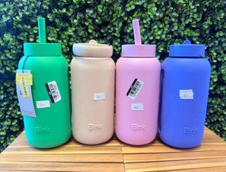 Bink Day Bottle, 27 oz (800 mL), with the Lounge Straw Cap or flippable cover $15 each