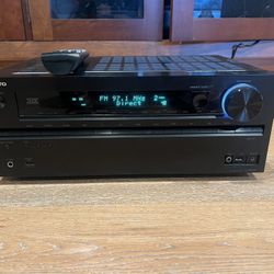 ONKYO TX-NR609  7.1 Ch HDMI  A/V  RECEIVER CD,  BLU-RAY, DVD  Working Condition.