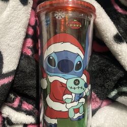 Stitch Christmas Tumbler/Cup