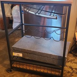 Wine Bar Cart