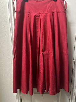 Turkish Red Skirt