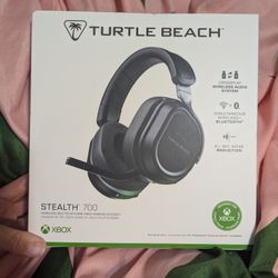 $130 NEWINBOX, TURTLE BEACH Gaming Headphones STEALTH 700, GEN 3 WIRELESS HEADPHONES 