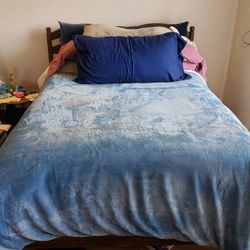 FREE - Full-sized Bed Frame & Mattress