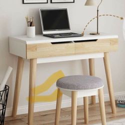 Vanity/Desk With Stool