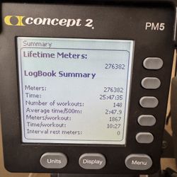 Mint Concept 2 RowErg PM5 - Irvine Pickup