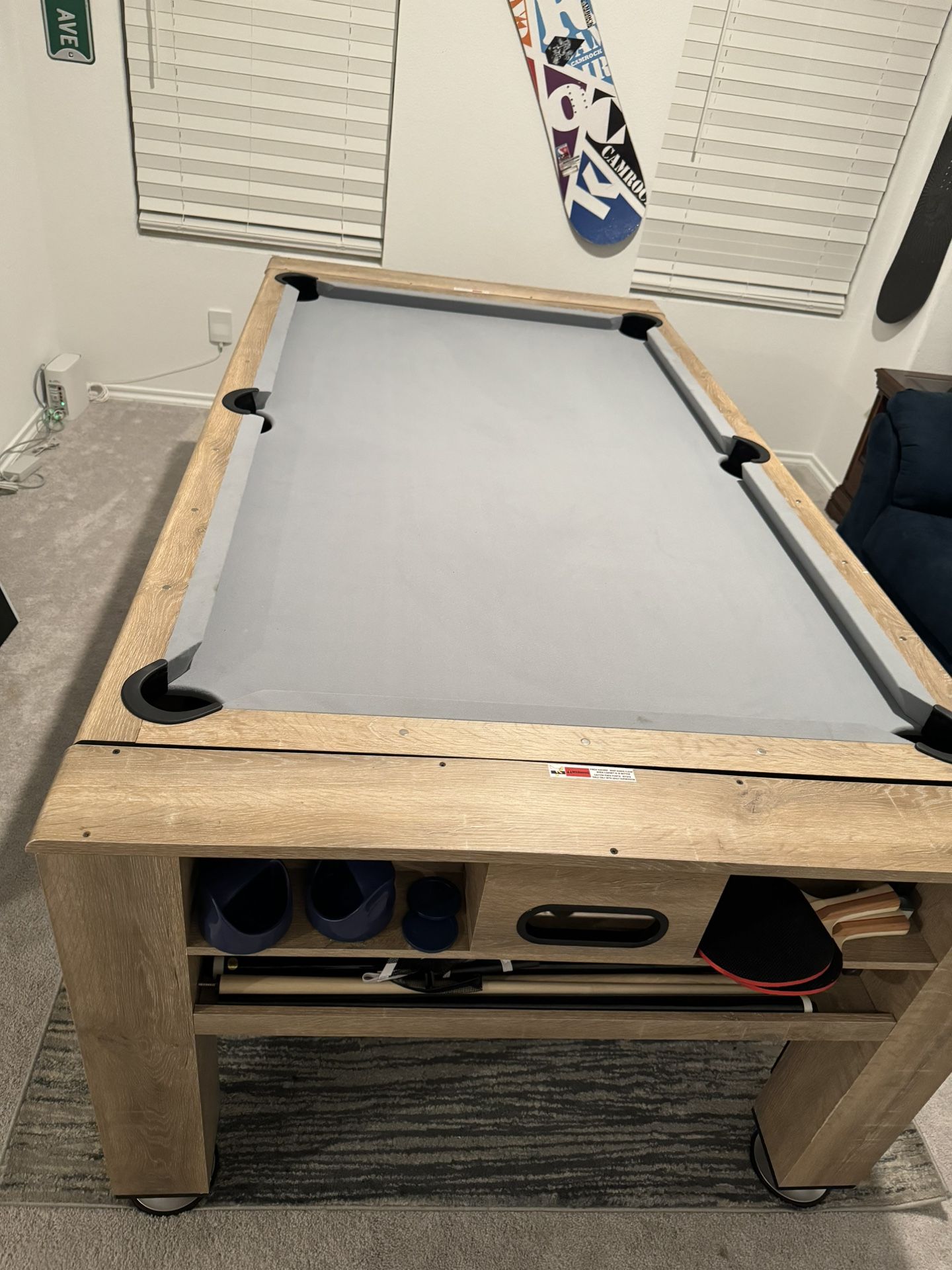 Legend 84" Westbrook 3-In-1 Multi Game Table
