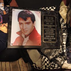 Elvis Presley Vintage Plaque