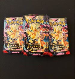 Pokémon - Ascended Heroes - Booster Packs - Factory Sealed