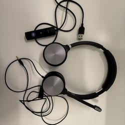 CA94010 Yealink Headset With Microphone For PC USB 3.5mm Jack