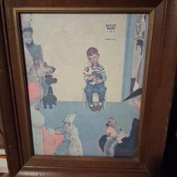 Vintage Norman Rockwell Picture 