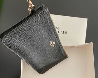 Black Coach Wallet - Small