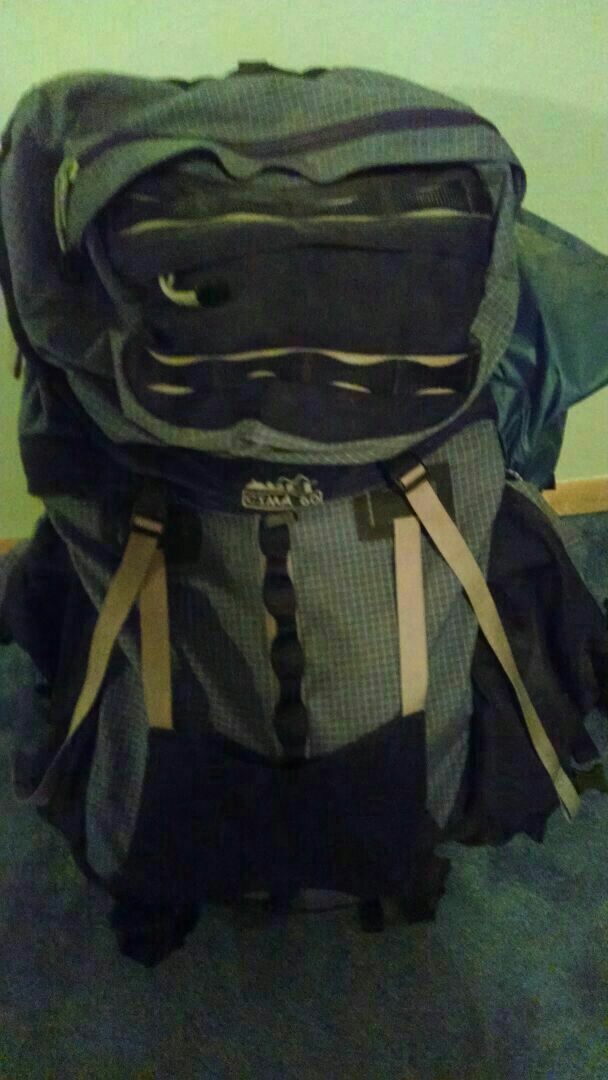 Rei Cima 60 internal frame backpack.