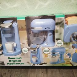 Blue Gourmet Kitchen, Kitchen Toys, Kitchen Stuff