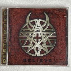 Disturbed Believe CD 2002 Album • Metal Music • Tested & Works