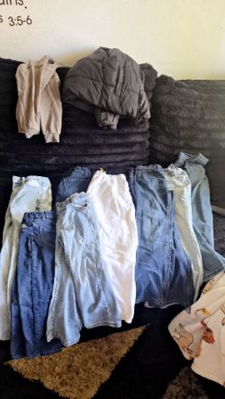 Tons of back to school clothes for girls size 7/8 and 10 . Boys size 5t