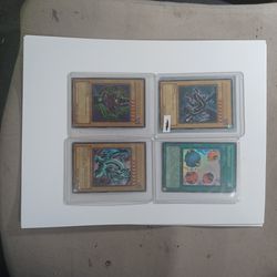 Yu-Gi-Oh Cards, Set of Four